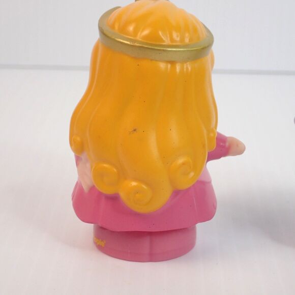 Fisher Price Little People Disney Princess Cinderella Aurora Prince Charming Lot - Picture 3 of 11